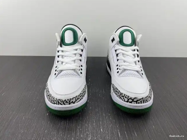 One Kick 594282233 3 Pit Retro Oregon White Ducks Crew Jordan 0629